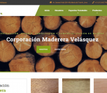 Diseño web para empresa de madera